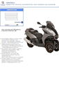 Mobile Screenshot of infotech.peugeot-motocycles.fr